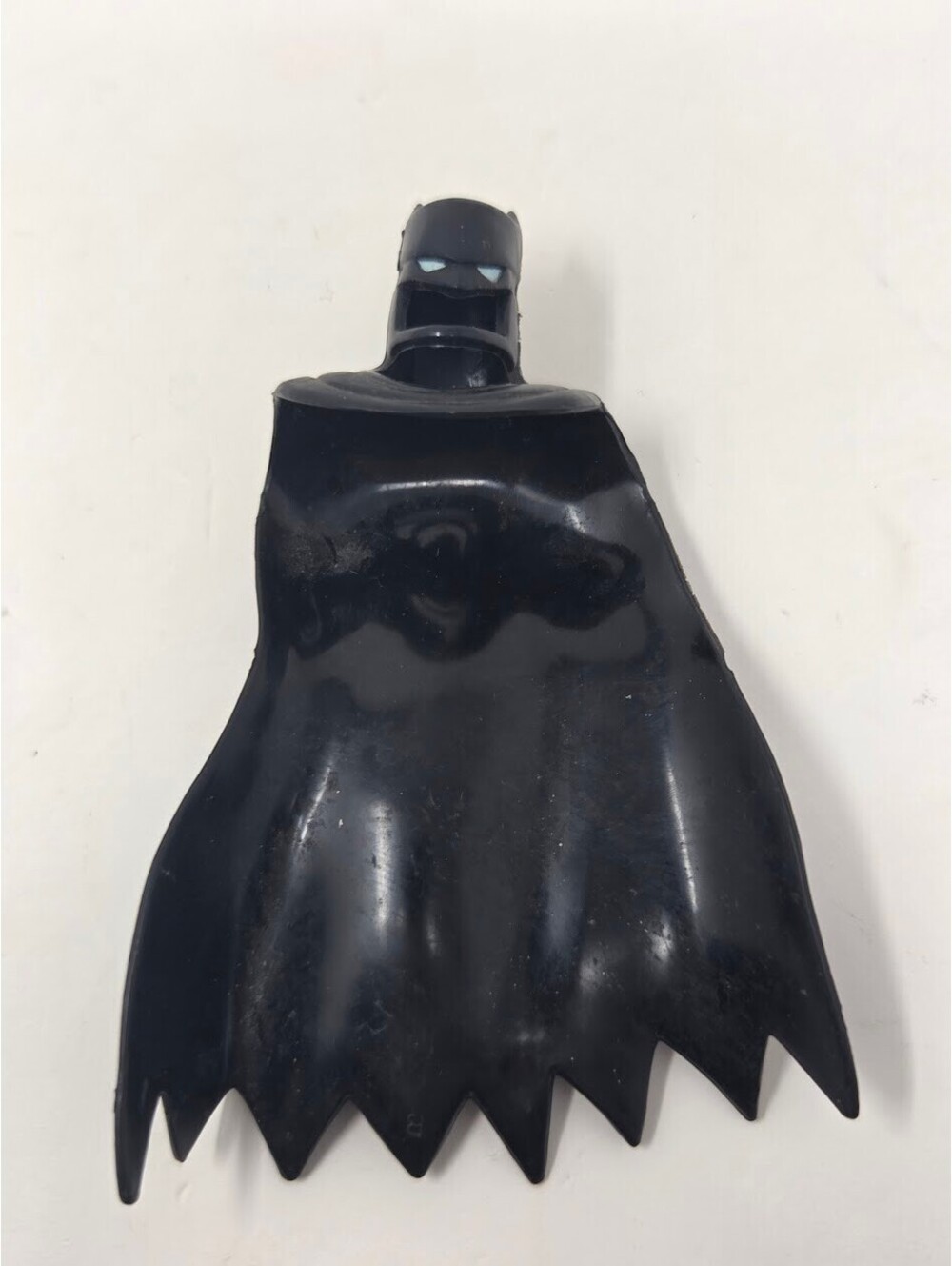 1990s DC Comics Batman Cape Figure Black Molded Cloak Accessory Piece